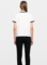 Camiseta Zadig Alys bicolor blanca negra